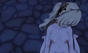Fischl Genshin Impact 3D Animated Blowjob and Creampie