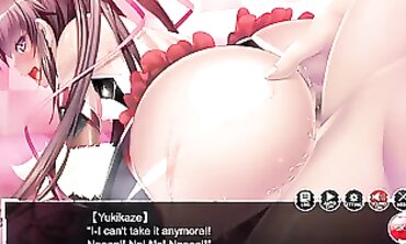 Taimanin Yukikaze Rinko: H-Vid 01 Anime Battle