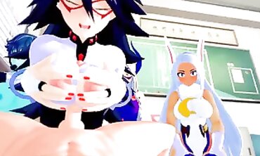 Midnight Gets Rough in 3D Koikatsu Hentai