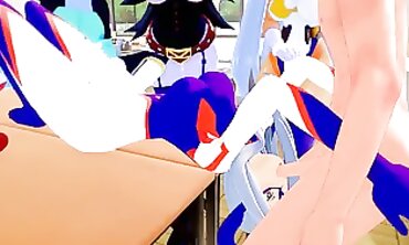 Midnight Gets Rough in 3D Koikatsu Hentai