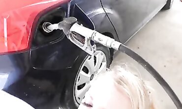 Kiki Gets Fucked at the Gas Station