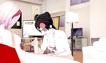 Futa Sakura x Tenten: Uncensored 3D Hentai
