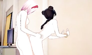 Futa Sakura x Tenten: Uncensored 3D Hentai