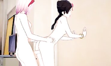 Futa Sakura x Tenten: Uncensored 3D Hentai