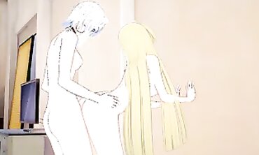 DxD Futanari Koneko Banged by Petite Asia