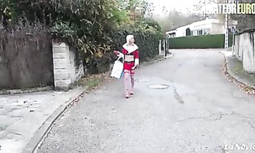 Christmas Comes Early With A Bouncy White Ass! Blonde Teenager Lanovic Gets Fucked Hard