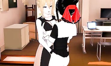 Ai Hayasaka Licks and Pummels Kaguya Shinomiya in War