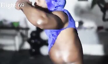 Ebony MILF Celebrates Divorce With Public Lesbian Orgy