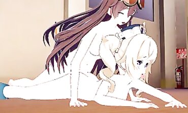 Futanari Gamer Girl's POV - Amateur Cosplay Pornstar Barbaras3D & Futakuma Animation