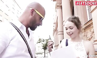 Euro Teen Small's Petite Butt - Older Man Gives women A Hardcore Anal Lesson