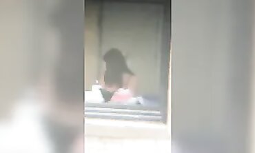 NYC Window Hidden Cam Neighbors Pt 5