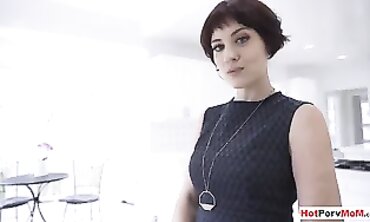POV: Jessica Ryan's Stepson Feeds Her From Behind