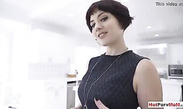 POV: Jessica Ryan's Stepson Feeds Her From Behind