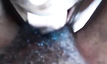 Petite Ebony Gawslee Takes a Massive BBC