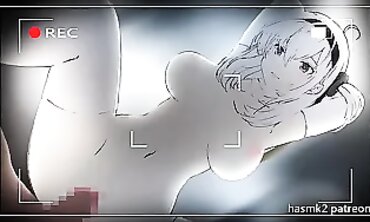 浪漫动漫MMD：甜蜜亲吻与激情口交