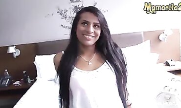 Hot Colombian Latina Enjoys Hotel Sex With Stranger