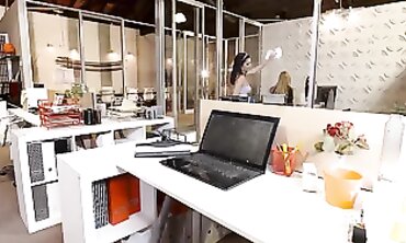 POV: Alexa Grace, Chanel Preston & Valentina Nappi Office Foursome