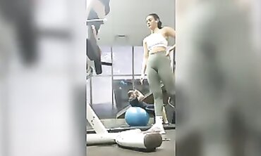 Gym Bunnies Show Off Adorable Downblouse Views