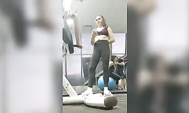 Gym Bunnies Show Off Adorable Downblouse Views
