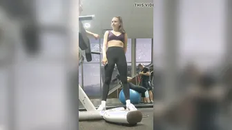 Gym Bunnies Show Off Adorable Downblouse Views