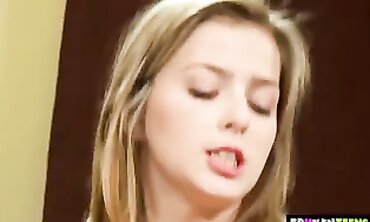 Lucky Cam Operator Bangs Super-Cute Chaturbate Model