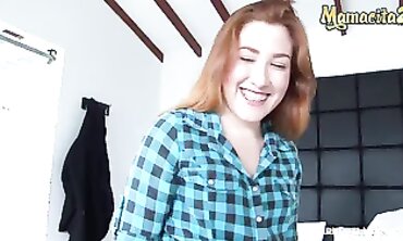 Redhead Kendra Kay Takes Double Interracial Penetration