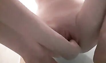 POV Milf Quick Shower Orgasm