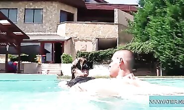 Marcie Delivers the Ultimate Underwater Blowjob