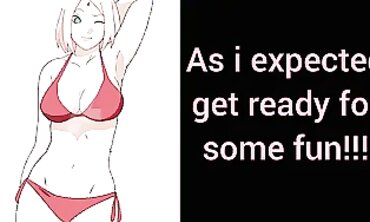 Sakura's Naughty Jerk Off Instructions