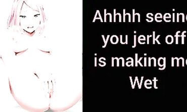 Sakura's Naughty Jerk Off Instructions