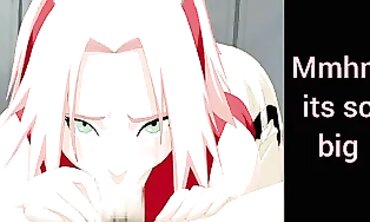 Sakura's Naughty Jerk Off Instructions