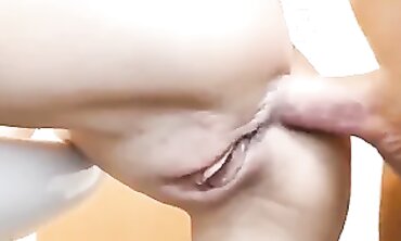 POV MILF Takes a Bathroom Break for Anal and Creampie
