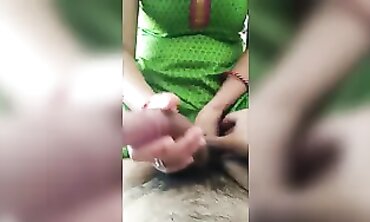Hot Blonde Babe Gives A Sensual Handjob And Facial With Big Load Of Semen