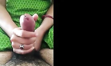 Hot Blonde Babe Gives A Sensual Handjob And Facial With Big Load Of Semen