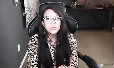 Latina Webcam Teacher Squirts and Blows Her Husband