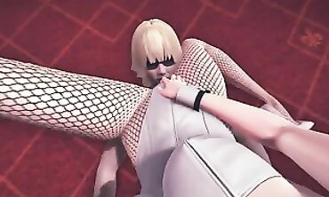 Marie Rose POV Threesome in a Brothel