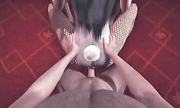 Marie Rose POV Threesome in a Brothel