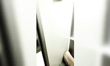 Quickies Aboard Train - German Amateur Couple Fucked in Public