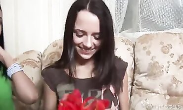 Sasha Rose Enjoying Solo Lesbian Play