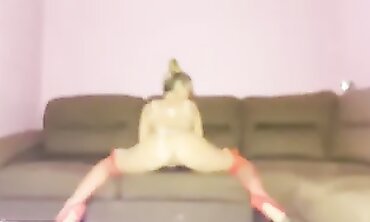 Blonde MILF Cowgirl Rides Submissive Face