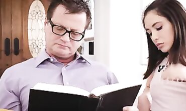 Stepdaughter Wants Daddy Alone