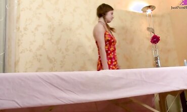 Slender Teen Gets Fucked Doggstyle and Then A Load Of Cum In Her face