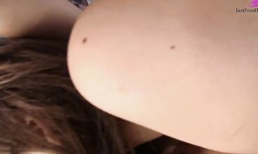Asian couple loves to fuck to relax after a hard day at work