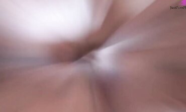 Passionate babe lets her dick suck and then lets cum in anal