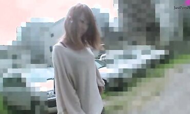Lovely Japanese Girl Gives Him Head and Takes It from Behind