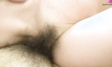 J-Granny Chiyo Yamabe Shows Off Very Hairy Pussy All Creampie Soaked