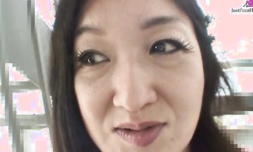 J-Granny Chiyo Yamabe Shows Off Very Hairy Pussy All Creampie Soaked