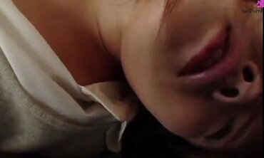 Beautiful Asian girl was caught by her friend and fucked hard