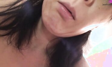 Experienced Asian with long black hair Chiduru Tamiya fucks with a young guy