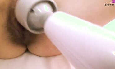 Experienced Asian with long black hair Chiduru Tamiya fucks with a young guy
